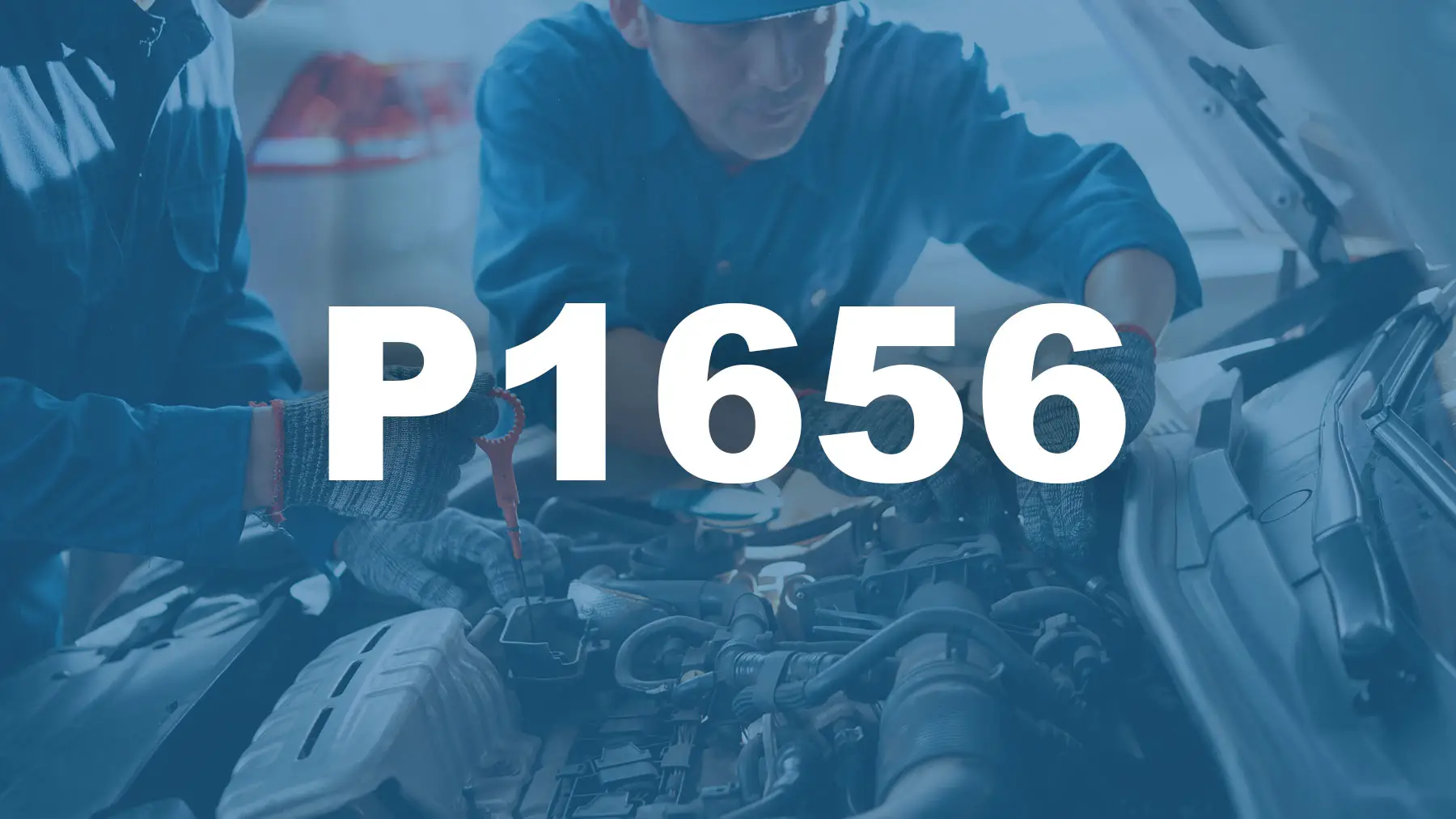 Código Toyota P1656 - Mal funcionamiento del circuito de la válvula de control de aceite