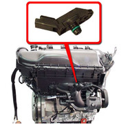 P0109 Sensor de presión absoluta/presión atmosférica del colector - defectuoso