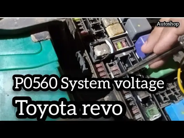 P0560 – Error de voltaje del sistema
